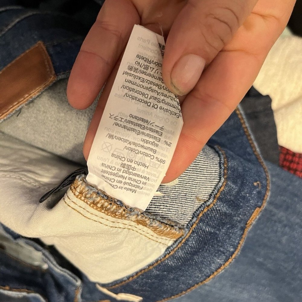 Madewell Wide Leg Crop in Finney Wash - Picture 12 of 15
